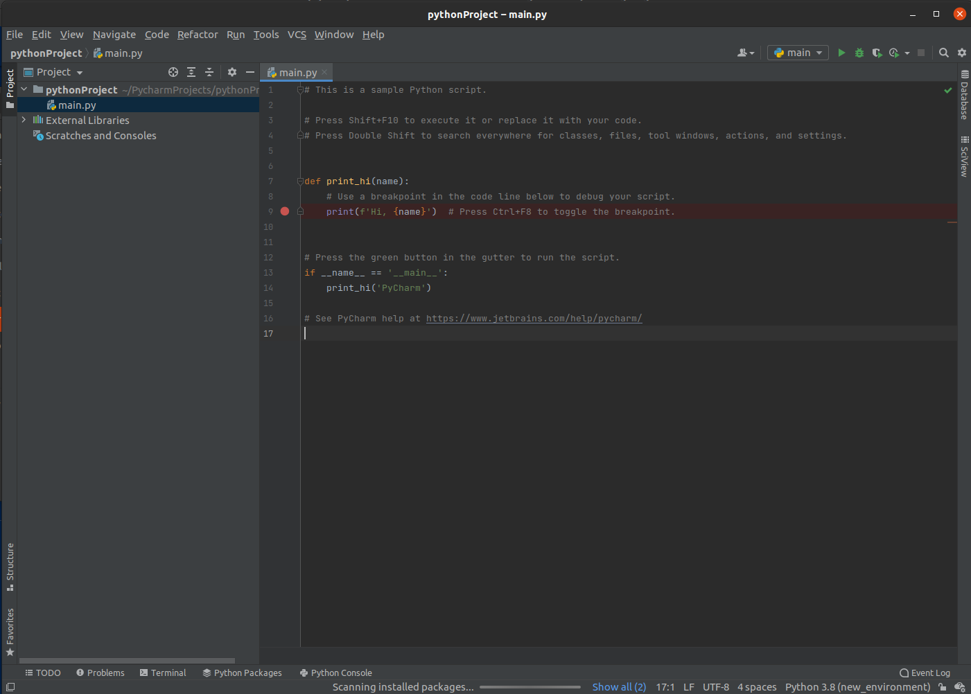 pycharm download page